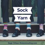 sock yarn label