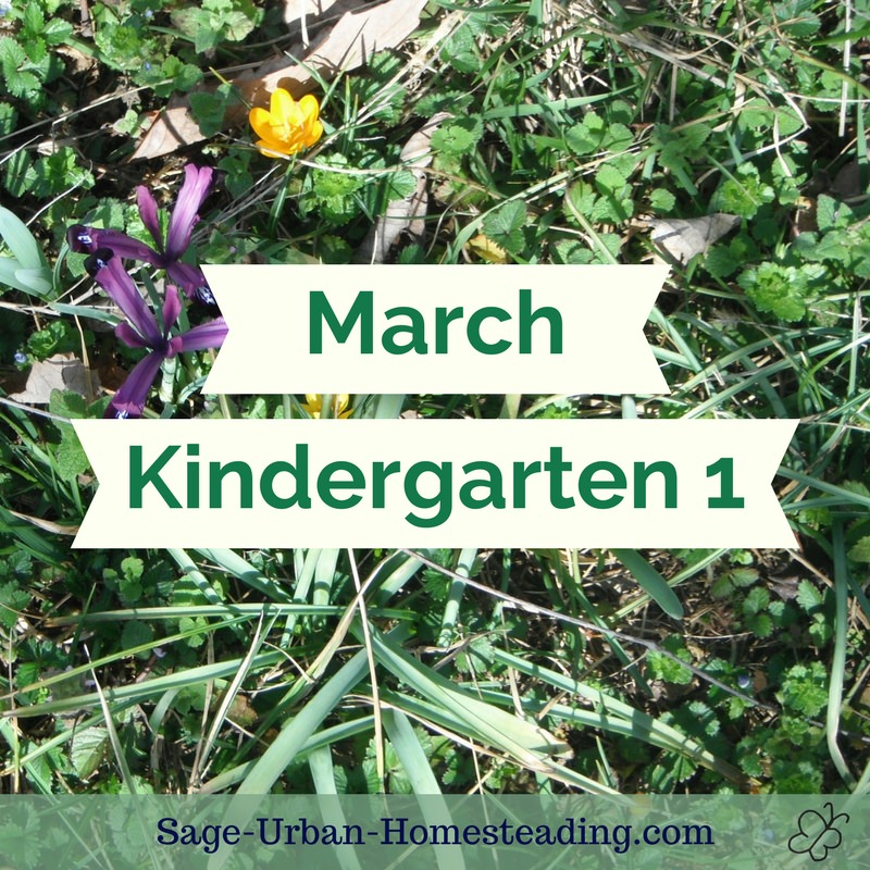March kindergarten 1