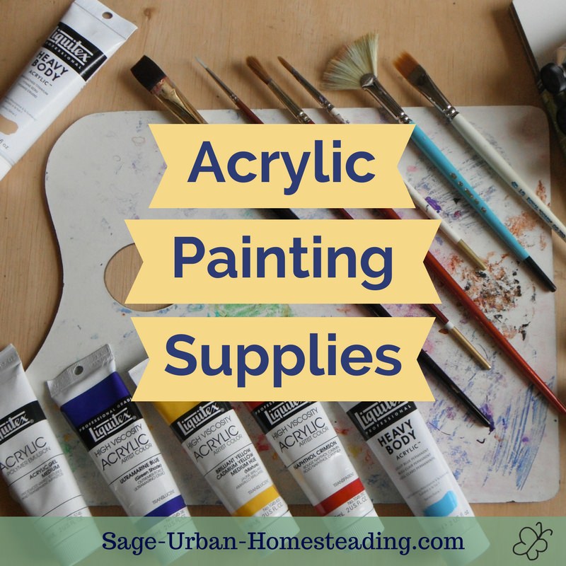 Guide to Acrylic Painting Supplies