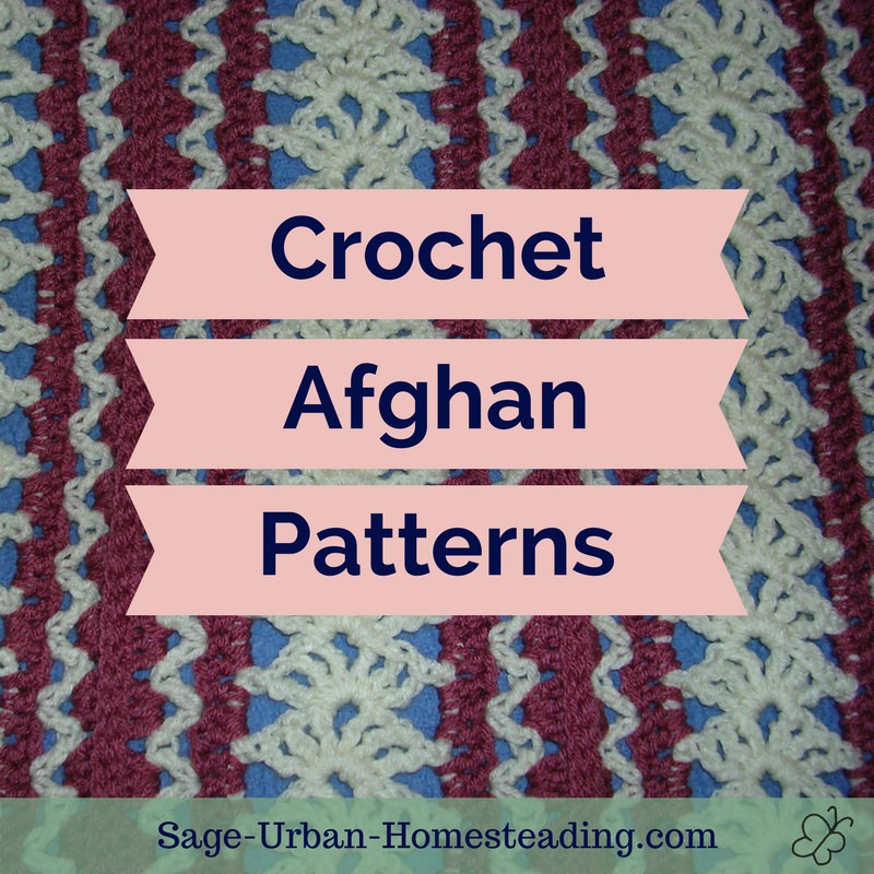Afghan Stitch Afghans Crochet Pattern Book