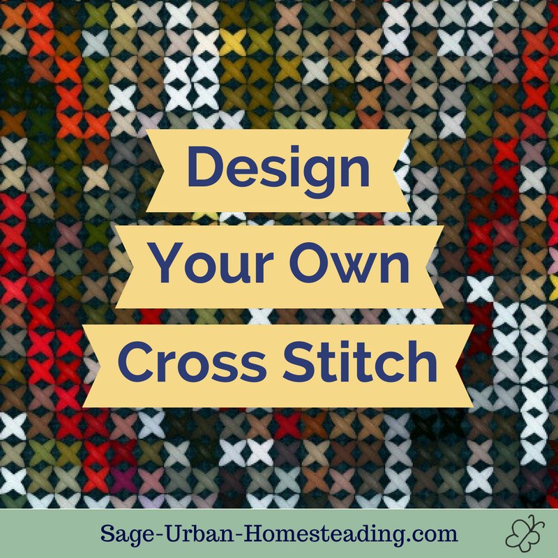 how to make a cross stitch graph